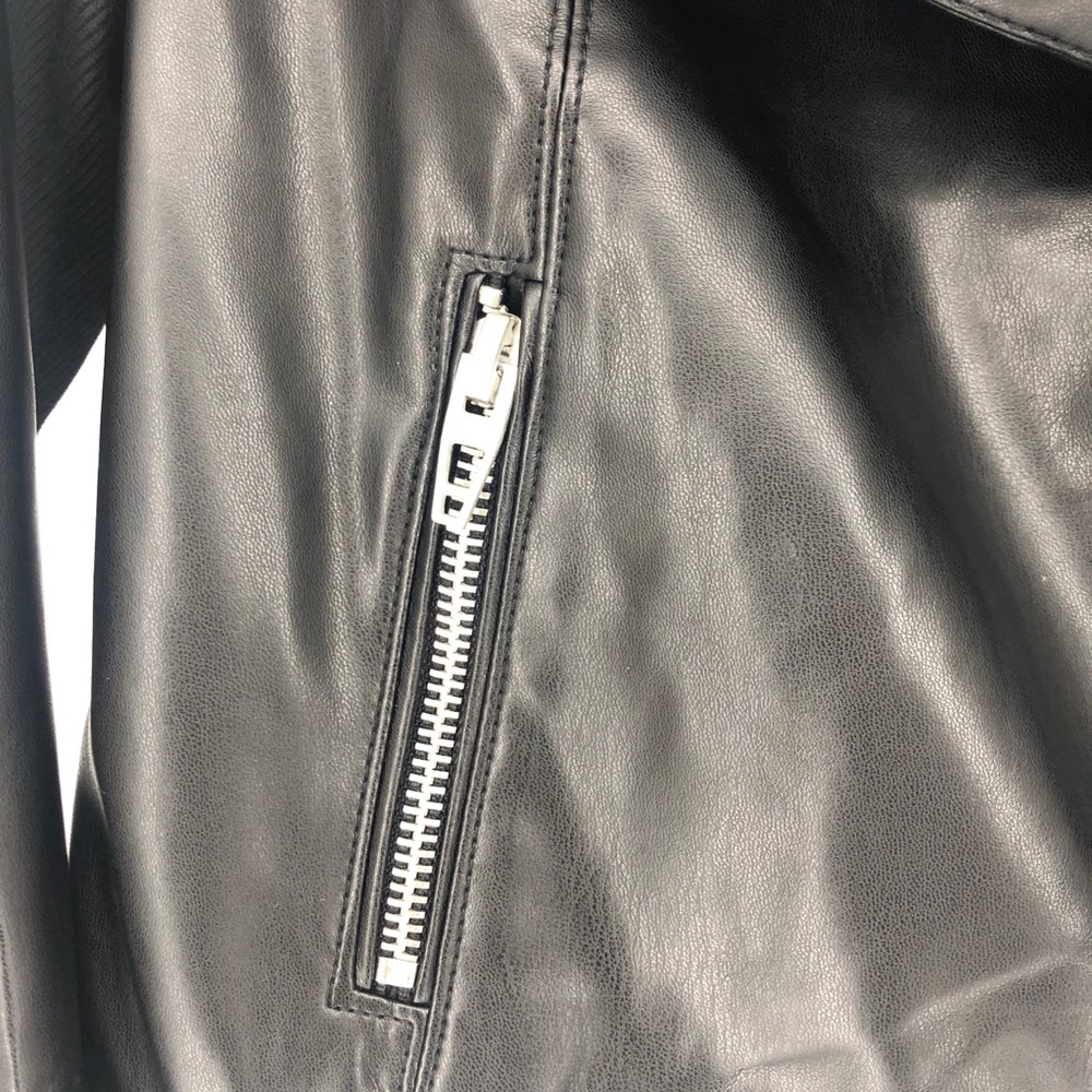 BLANK NYC FAUX LEATHER MOTO JACKET NWT SIZE - Picture 9 of 10